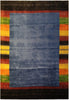 Load image into Gallery viewer, 8.3 x 9.10 Gabbeh Area Rug Royal Blue Handmade in India HAPPY CARPET #F-5644