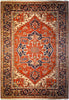 Load image into Gallery viewer, 6.1 x 8.11 New Handmade Serapi Natural Wool Rug Decorative Colors #F-5721