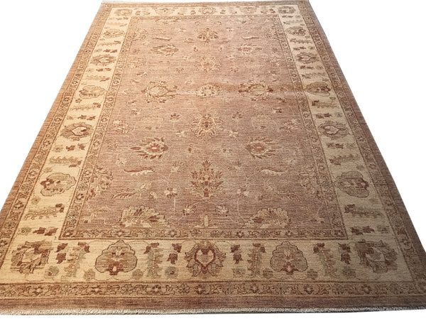 Noori Rug Karabag Socorro Rug - Brown/Blue 4'2 x 6'0