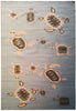 Load image into Gallery viewer, 5&#39; x 7&#39;-handmade-Wool-Contemporary-rug.jpg