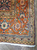 Load image into Gallery viewer, 8 x 12 Antique Persian Tabriz Rug Black/Orange/Ivory #5008