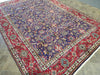 Load image into Gallery viewer, 8 x 11.5 Persian Tabriz Rug all Over Dark Purple &amp; Red Border #5010