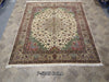 Load image into Gallery viewer, 8 x 9 Fine Persian Tabriz Rug 400 KPSI Wool and Silk #5046