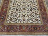 Load image into Gallery viewer, 8 x 10 IVORY RED Hand-knotted Persian Tabriz Rug #5047