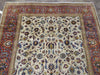 Load image into Gallery viewer, 8 x 10 IVORY RED Hand-knotted Persian Tabriz Rug #5047