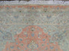 Load image into Gallery viewer, 8 x 12 Finer Quality 400 KPSI Peach Wool and Silk Authentic Persian Tabriz Rug #5053