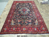 Load image into Gallery viewer, 7 x 11 Persian Sarouk Esfahan Traditional rug Navy Blue #5291