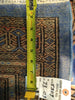 Load image into Gallery viewer, 7 x 11 ICE BLUE JALDAR BOKARA RUG FINE HANDMADE WOOL RUG #5309