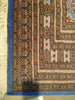 Load image into Gallery viewer, 7 x 11 ICE BLUE JALDAR BOKARA RUG FINE HANDMADE WOOL RUG #5309