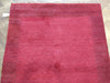 Load image into Gallery viewer, 5 x 6 CLEARANCE SALE Handmade Wool SOLID RED GABBEH CONTEMPORARY RUG #5316