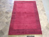 Load image into Gallery viewer, 5 x 6 CLEARANCE SALE Handmade Wool SOLID RED GABBEH CONTEMPORARY RUG #5316