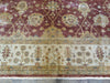 Load image into Gallery viewer, 8 x 10 Chobi Peshawar Zigler Rug Mauve Rust vegetable Dye #5334