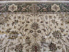 Load image into Gallery viewer, 8 x 10 Ivory Green Natural Wool rug Vegie dye #5335