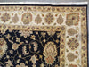 Load image into Gallery viewer, 8 x 10 BLACK Zigler Rug Natural Wool #5338