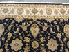 Load image into Gallery viewer, 8 x 10 BLACK Zigler Rug Natural Wool #5338