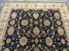 Load image into Gallery viewer, 8 x 10 BLACK Zigler Rug Natural Wool #5338