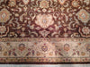 Load image into Gallery viewer, 8 x 8 SQUARE CHOCOLATE BROWN BURGUNDY Chobi Zigler Rug #5361