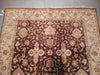 Load image into Gallery viewer, 8 x 8 SQUARE CHOCOLATE BROWN BURGUNDY Chobi Zigler Rug #5361