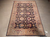 Load image into Gallery viewer, 5.6 x 8.7 Black Chobi Rug Hand-knotted #5365