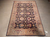 Load image into Gallery viewer, 5.6 x 8.7 Black Chobi Rug Hand-knotted #5365