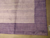 Load image into Gallery viewer, 9.3 x 11.10 SOLID Lavander Purple Contemporary Handmade Wool Rug F-5381