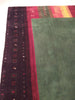 Load image into Gallery viewer, 8 x 10 GREEN GABBEH RUG Handmade Wool Carpet RAINBOW BORDER #5402