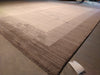 Load image into Gallery viewer, 8 x 10 HANDMADE WOOL MODERN RUG BEIGE BROWN #5447