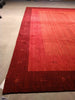 Load image into Gallery viewer, 9 x 12 SOLID RED HANDMADE GABBEH RUG #5463