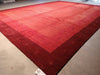 Load image into Gallery viewer, 9 x 12 SOLID RED HANDMADE GABBEH RUG #5463