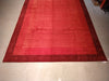 Load image into Gallery viewer, 9 x 12 SOLID RED HANDMADE GABBEH RUG #5463