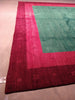 Load image into Gallery viewer, 9 x 12 SALE Handmade Wool GREEN Contemporary Gabbeh rug #5464