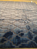 Load image into Gallery viewer, 8 x 10 BLUE Modern Handmade Carpet Bamboo Silk #5479