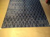 Load image into Gallery viewer, 8 x 10 BLUE Modern Handmade Carpet Bamboo Silk #5479