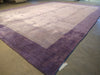 Load image into Gallery viewer, 9 x 12 Lavander Purple Wool Bamboo Silk Pile Modern Rug #5486