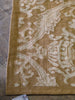 Load image into Gallery viewer, 8.10 x 13.1 OLIVE BROWN French Damask Flat Weave Handmade Rug #F-5508