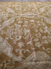 Load image into Gallery viewer, 8.10 x 13.1 OLIVE BROWN French Damask Flat Weave Handmade Rug #F-5508