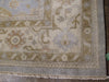 Load image into Gallery viewer, 8.2 x 9.11 Light Blue Oushak Wool New Rug F-5524