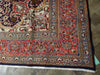 Load image into Gallery viewer, 9.5 x 12.7 Persian Kashmar Rug- Navy BLue Exotic Pattern #F-5527