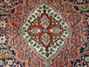 Load image into Gallery viewer, 9.5 x 12.7 Persian Kashmar Rug- Navy BLue Exotic Pattern #F-5527