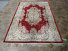 Load image into Gallery viewer, Luxurious-Authentic-Aubusson-Silk-Rug.jpg