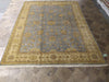 Load image into Gallery viewer, 8.0 x 9.11 Light Blue New Oushak Rug #F-5549