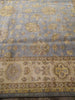 Load image into Gallery viewer, 8.0 x 9.11 Light Blue New Oushak Rug #F-5549