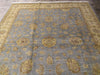 Load image into Gallery viewer, 8.0 x 9.11 Light Blue New Oushak Rug #F-5549