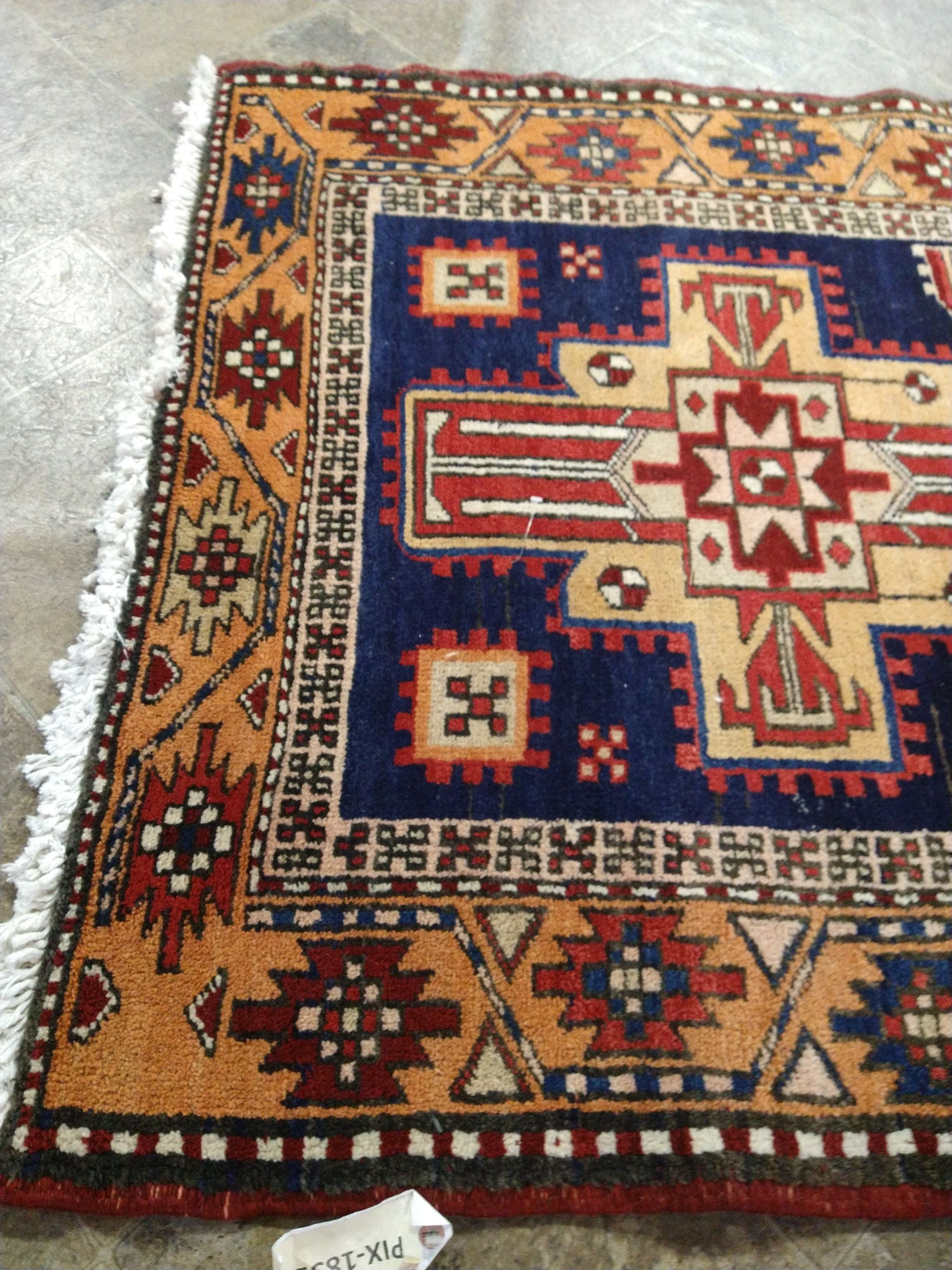 3' x 10' Persian Ardebil kazak Runner #PIX-18318