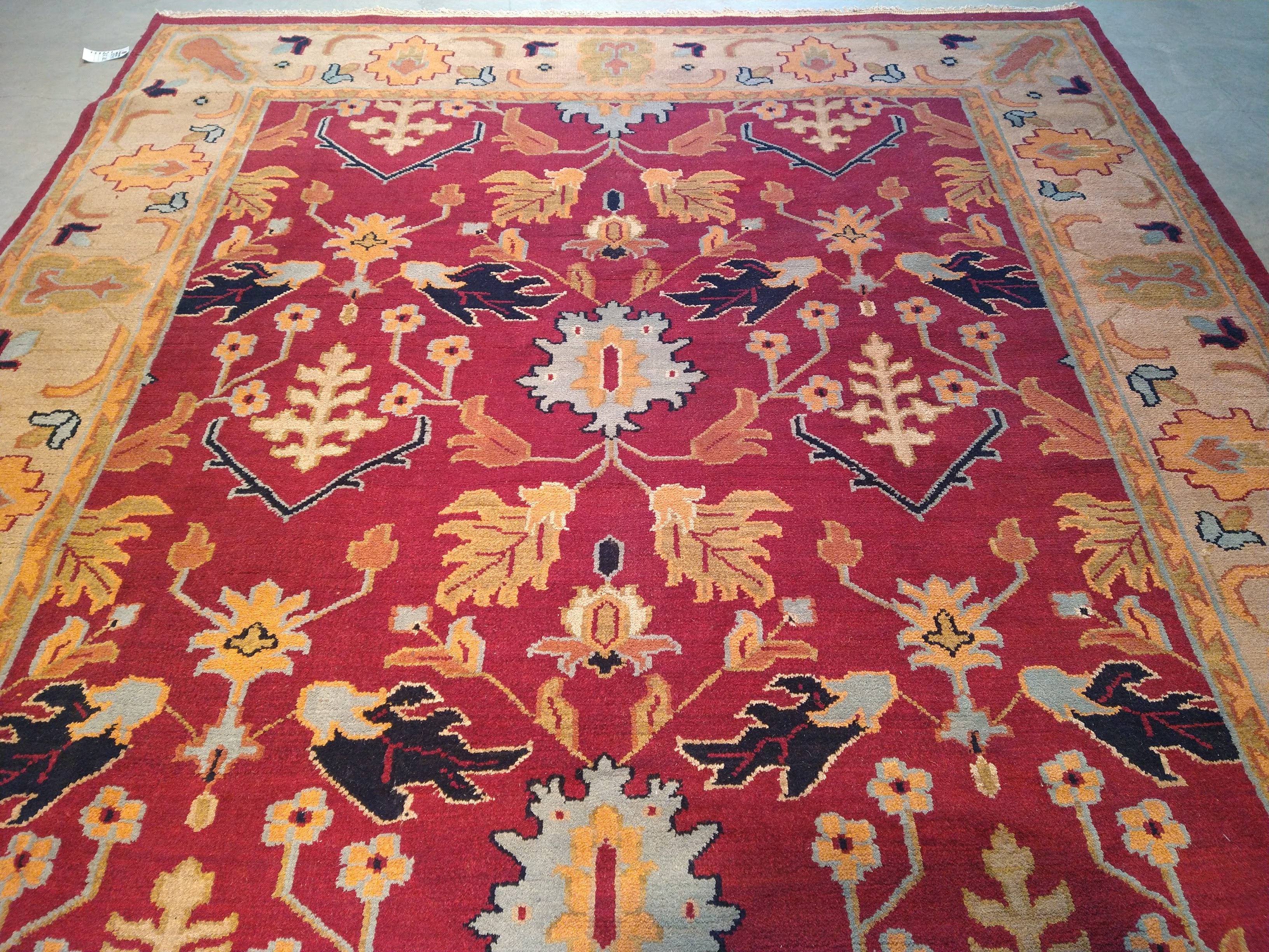 8' x 10' New handmade Rug Antique Red Brown #F-5570