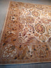 Load image into Gallery viewer, 9.0 x 12.3 Ivory, Army Honey Brown Wool New Rug #F-5581