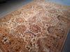 Load image into Gallery viewer, 9.0 x 12.3 Ivory, Army Honey Brown Wool New Rug #F-5581