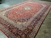 Load image into Gallery viewer, 9.10 x 15.8 Persian Kashan Rug Classic Quality Carpet #F-5583