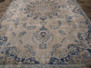 Load image into Gallery viewer, 6.2 x 8.10 Vintage Turkish Rug KHAKI TAN F-5587