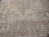 Load image into Gallery viewer, 6.3 x 9.6 Vintage Distressed Rug TAUPE Gray #F-5588